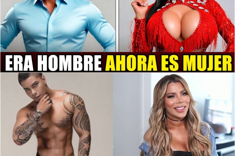 FAMOSOS COLOMBIANOS QUE CAMBIARON DE SEXO HOMBRE A MUJERES