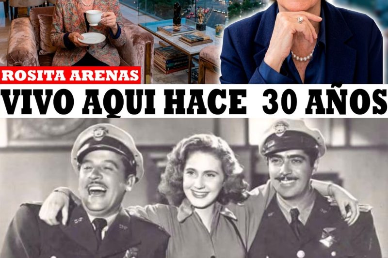 Asi es la VIDA de ROSITA ARENAS a sus 92 AÑOS en MEXICO