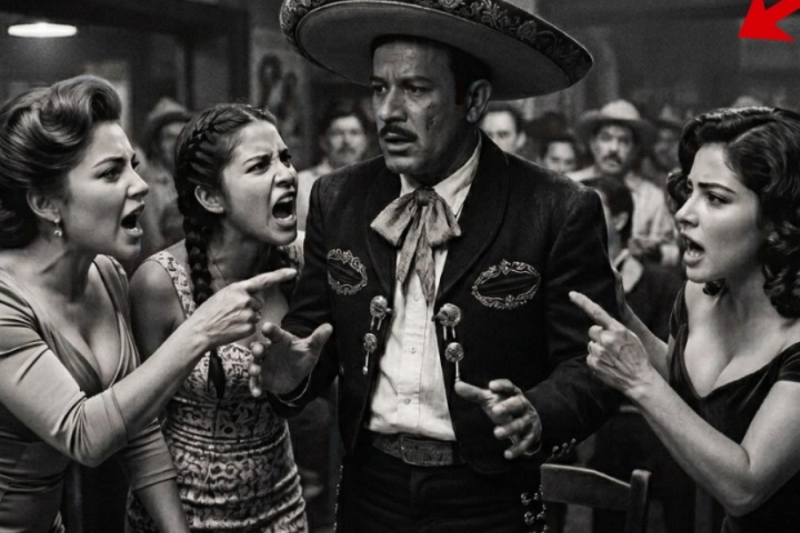 pedro infante tuvo-tuvo un reencuentro con sus 3 esposas