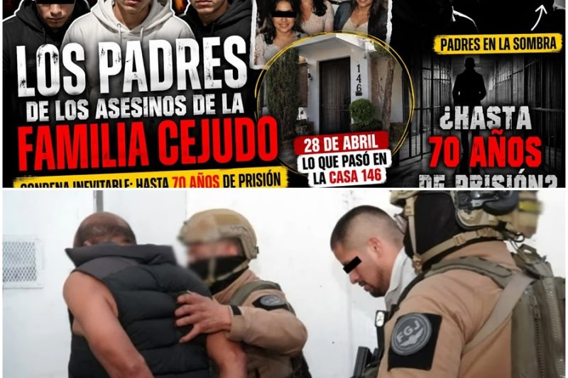 Los padres de los asesinos de la familia Cejudo, condena inevitable hasta 70 años de prisións