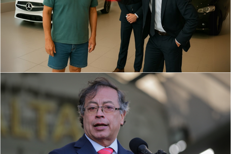 GUSTAVO PETRO ES HUMILLADO EN UNA CONCESIONARIA… ¡PERO LO QUE HIZO DEJÓ A TODOS SIN PALABRAS!