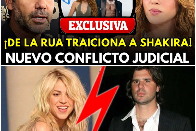 ¡EXCLUSIVA! La traición más cruel: Antonio de la Rúa apuñala por la espalda a Shakira por dinero en la cumbre de su éxito