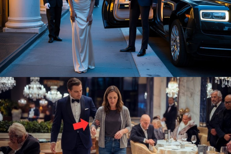 A woman is kicked out of a restaurant, and then her multimillionaire husband’s luxury car arrives.