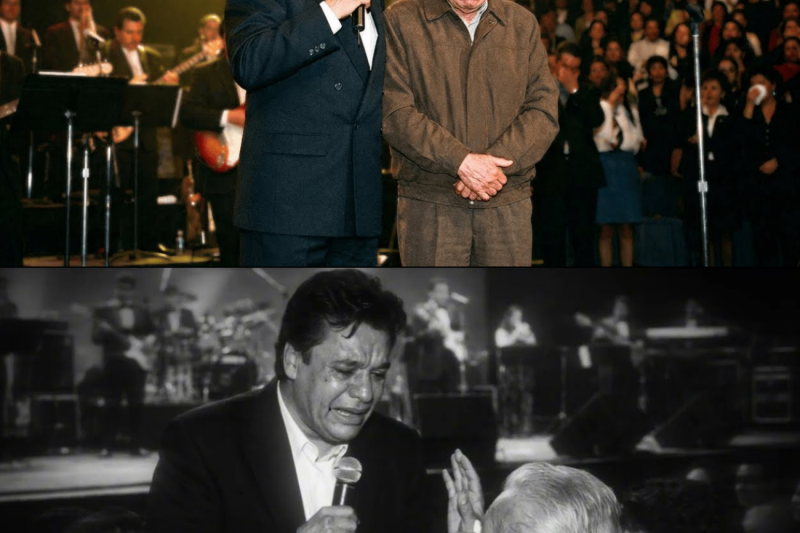 Juan Gabriel DETUVO la Canción a Mitad del Show Cuando vio a un Anciano que lo Protegió en Prisión