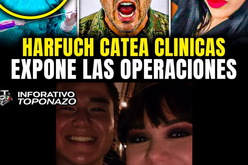 HARFUCH CATEA 7 CLINICAS FANTASMA y EXPONE como OPERABAN y HACIAN DESAPARECER a MUJERES 
