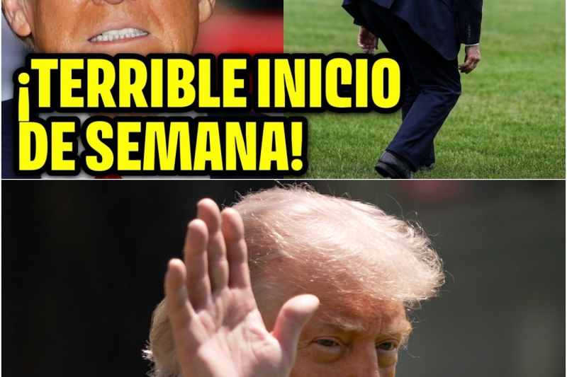 Tensión máxima: El presidente Trump entra en pánico ante la escalada en Irán y el aislamiento internacional de Estados Unidos