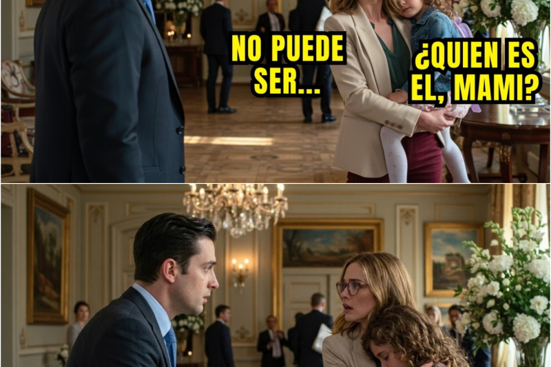 “La ocultaste de mi por 6 años” Millonario ve a su ex con una niña idéntica a él
