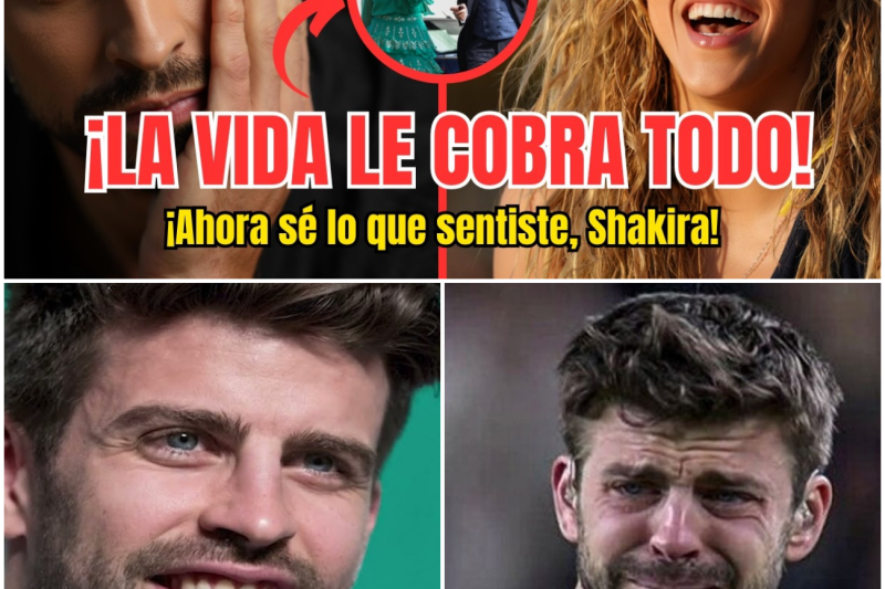 El Golpe Más Cruel del Destino: Gerard Piqué se Derrumba al Sufrir en Carne Propia el Mismo Dolor que Causó a Milan y Sasha