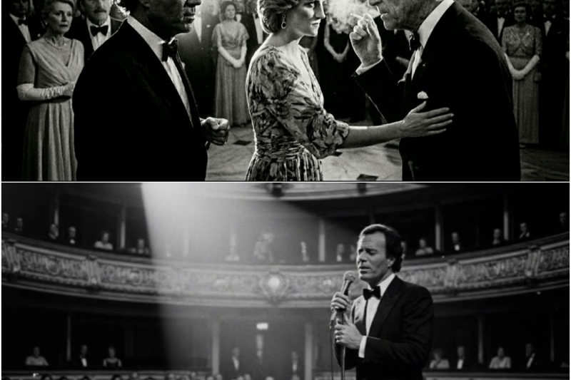 Julio Iglesias Fue Humillado Por Un Lord — ‘Los Españoles Solo Sirven’ — Diana Escuchó Todo y Actuó