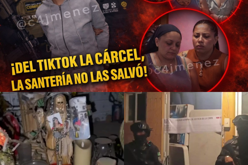 Del Brillo de TikTok al Calabozo: Cae Trío de Mujeres de La Unión que Buscaban Protección en la Magia Negra