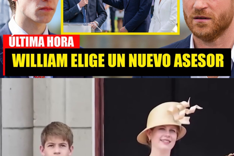 James Alexander supera oficialmente a Harry y se perfila como asesor leal de William
