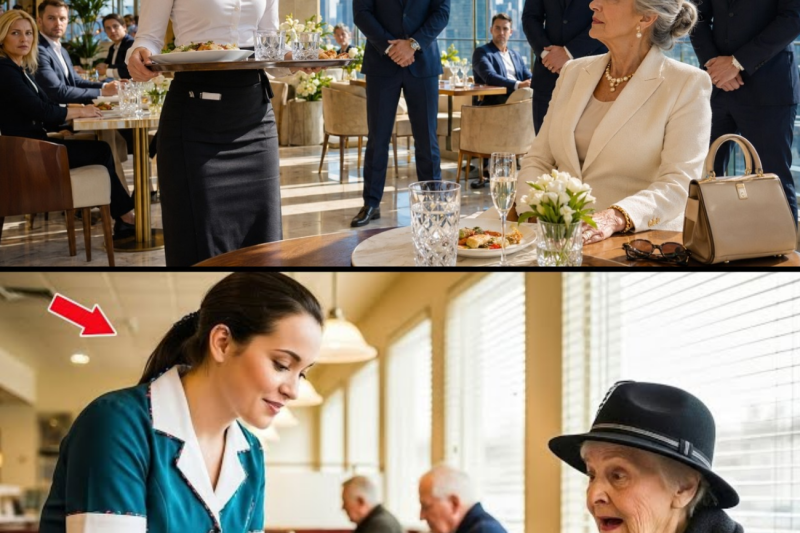 NO ONE KNEW WHO SHE WAS THAT THE WAITRESS WAS HELPING — UNTIL HER LAWYERS ARRIVED
