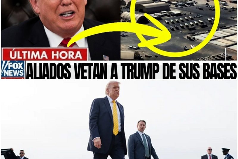 ¡HUMILLACIÓN MUNDIAL: Trump VETADO y EXPULSADO de TODAS las BASES ALIADAS mientras EEUU queda SOLO! 