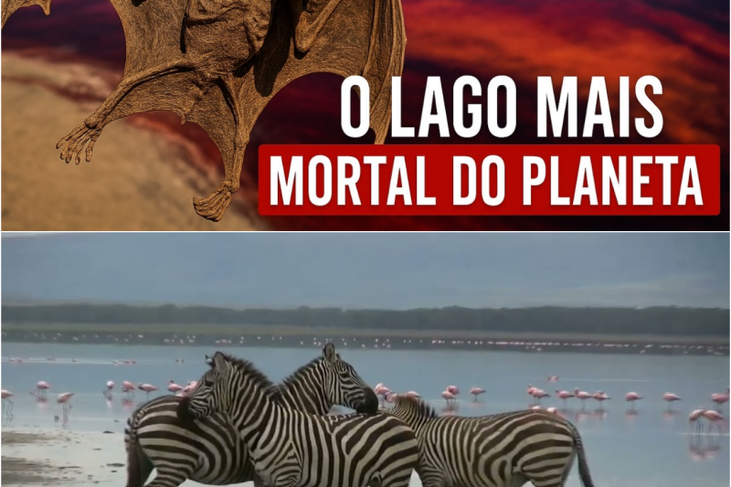 O Lago Natron (Tanzânia) – Onde a água transforma animais em pedra