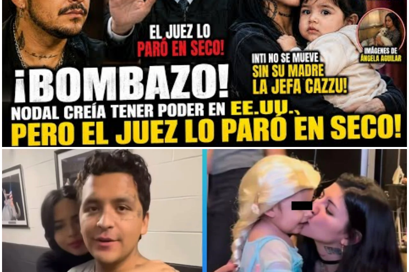 Nodal y Ángela Aguilar Intentan Llevarse a Inti: La Jueza los Humilla y la Verdad Detrás del Escándalo
