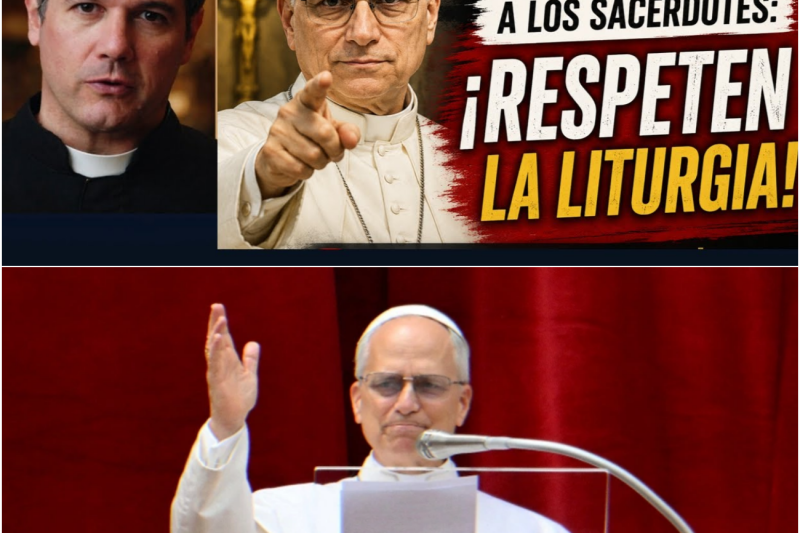 Fidelidad o Espectáculo: El Papa León XIV Exige a los Sacerdotes un Respeto Absoluto por las Normas de la Liturgia