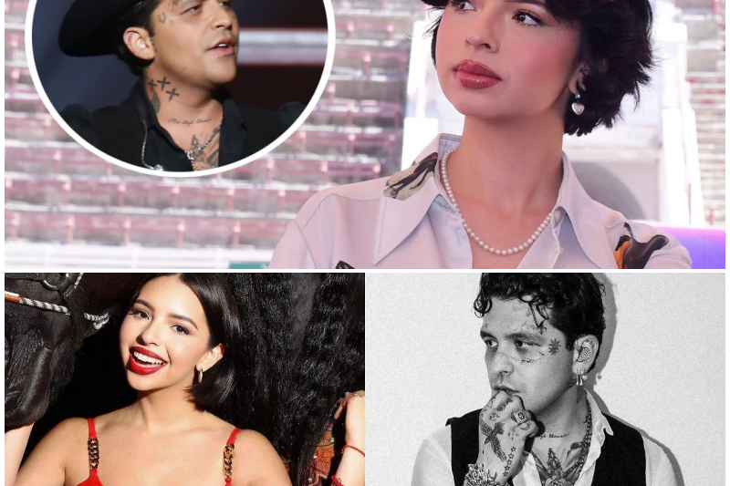 El Colapso de un Ídolo: Christian Nodal Huye de la Música Mientras Ángela Aguilar Enfrenta la Peor Humillación de su Carrera