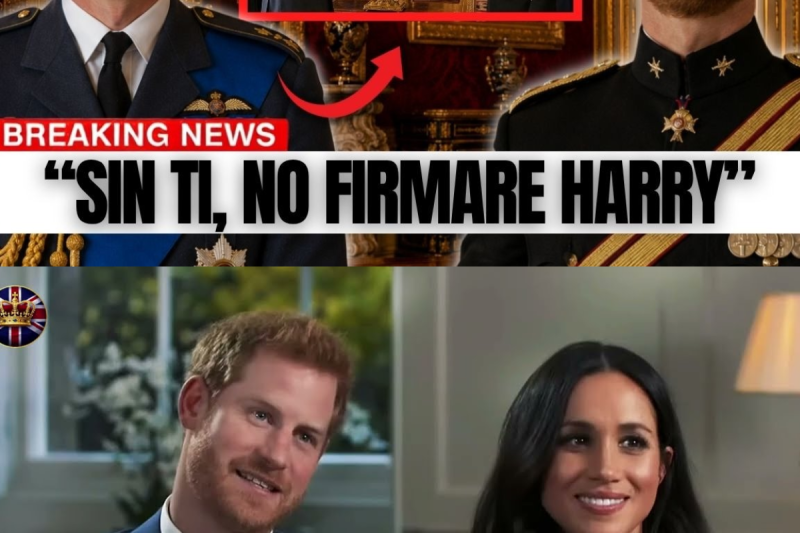 ¡BOMBA REAL! William le da a Harry el poder de vetar cualquier decisión real: “Sin ti, no firmaré”