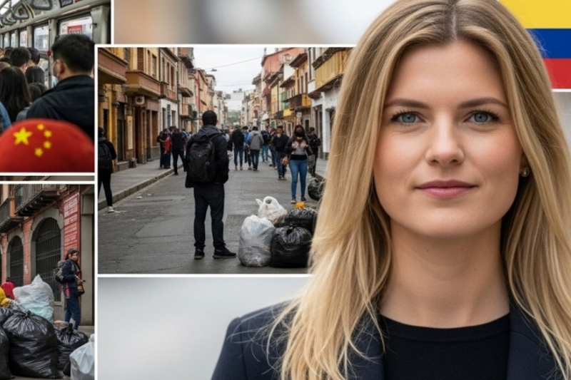 Una periodista suiza busca el caos y se sorprende en su primer día en Colombia, terminando por elogiar