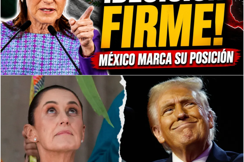 Soberanía o Sumisión: El Desafío Histórico de la Presidenta de México ante las Exigencias de Estados Unidos