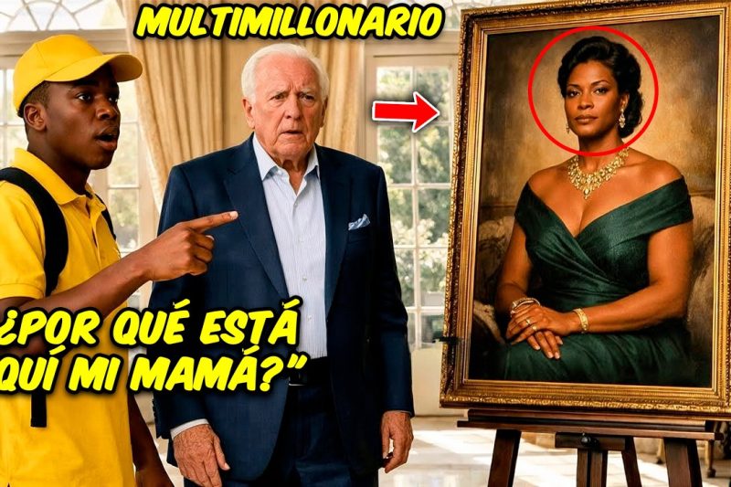 Repartidor Negro Pregunta: ¿Por Qué La Foto De Mi Mamá Está En Tu Mansión? Verdad Impactante