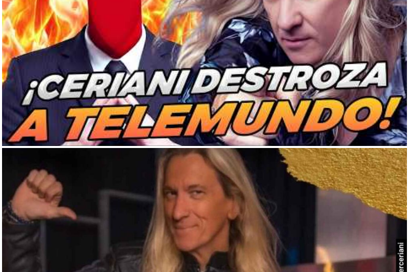 ¡Masacre mediática sin precedentes! Javier Ceriani destroza sin piedad a los conductores de Telemundo y expone la mayor crisis de la televisión