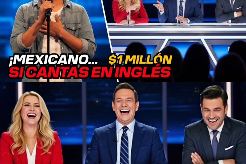 ¡MEXICANO! Si Cantas en Inglés, el MILLÓN es Tuyo… Pero Nadie Esperaba Esta Voz
