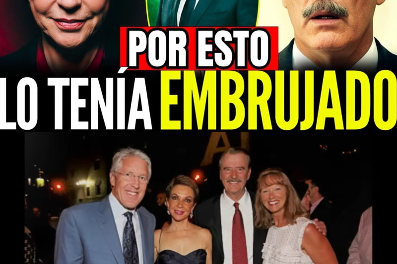 MARTA SAHAGUN: Por ESTO Tenía HECHIZADO a Vicente Fox… Sus Hijos Saquearon Pemex Entero