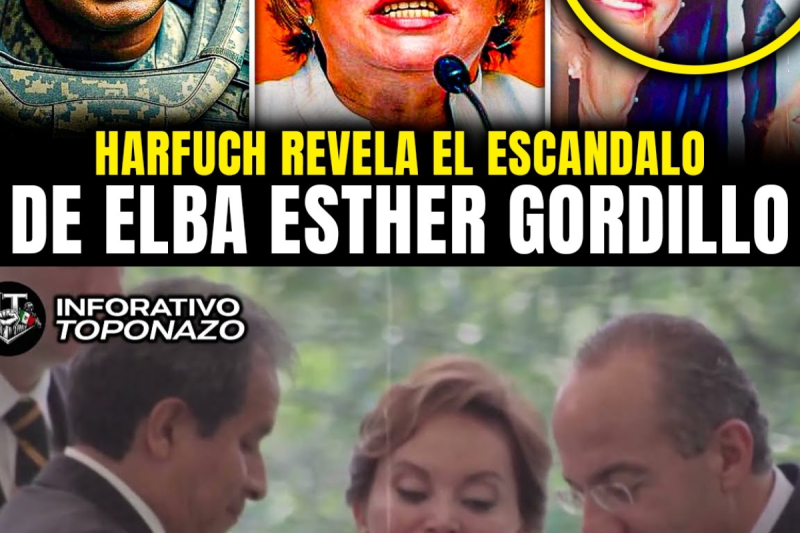 Elba Esther Gordillo y su ESCANDALOSA Unión 41 Años Menor: lo que Harfuch Reveló…