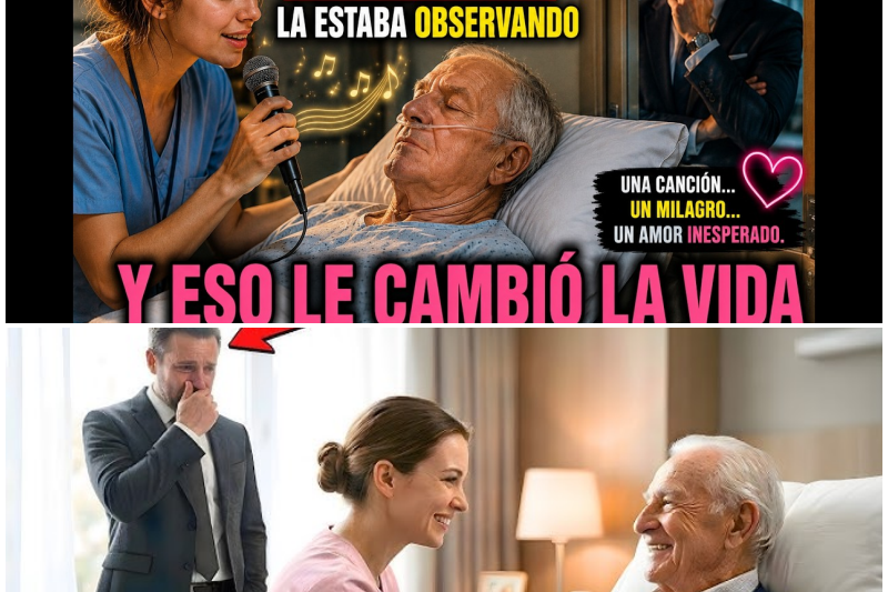 LA CUIDADORA CANTÓ PARA EL ANCIANO MILLONARIO… Y SU HIJO SE DERRUMBÓ AL DESCUBRIR LA VERDAD