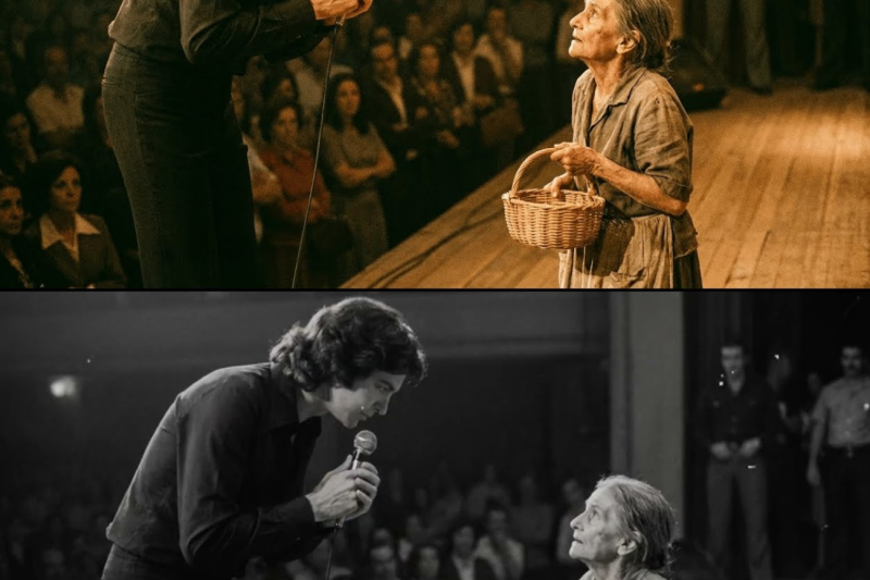 Camilo Sesto Vio a una Anciana Vendiendo Dulces en Su Show—Lo Que Hizo Aquella Noche Emocionó Todos
