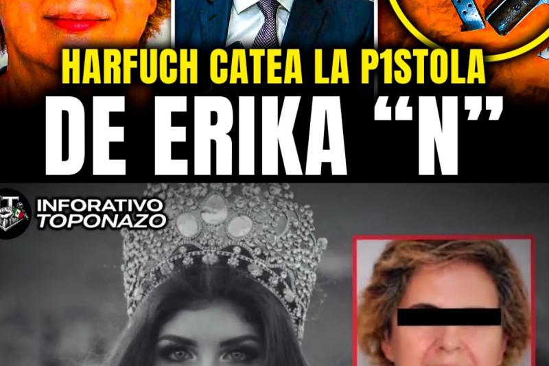 HARFUCH INCAUTA la PISTOLA de ERIKA “N” y CONFIRMA los 12 DISPAROS que le DIÓ su SUEGRA