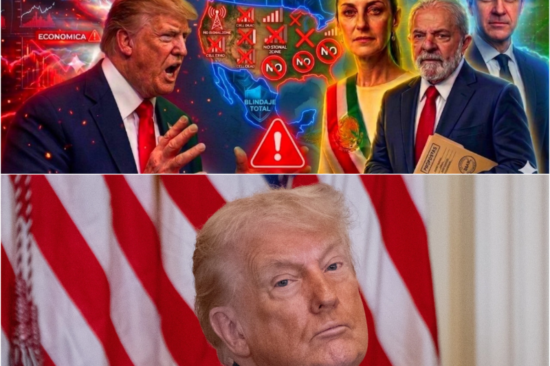 ¡ALERTA MUNDIAL! Canadá y México desafían a Trump: Nace el Eje de Resistencia contra los aranceles..