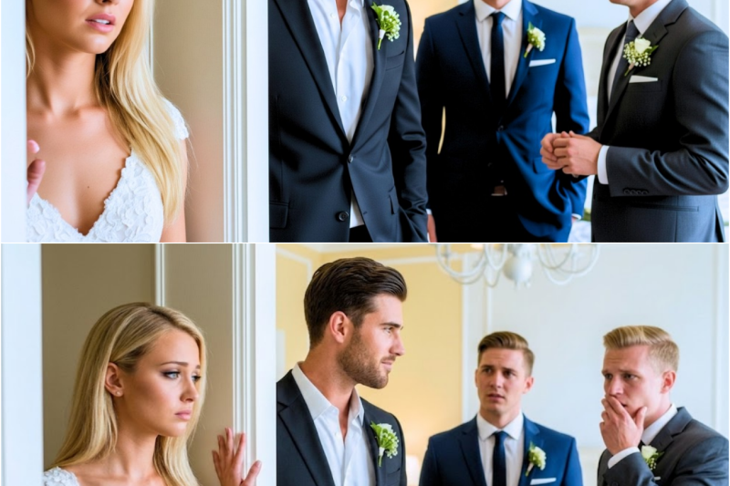 NOVIA escuchó la traición del NOVIO minutos antes de la boda y su venganza dejó a todos impactados