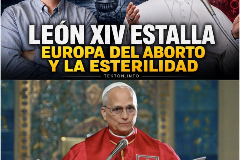 El Papa León XIV condena la crisis demográfica en Europa y exige proteger la familia tradicional frente a la cultura del aborto