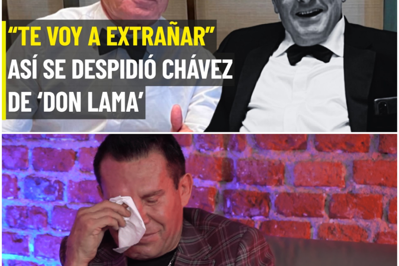 El Último Campanazo: Julio César Chávez Llora Desconsoladamente la Partida de Eduardo Lamazón, la Voz Inmortal del Boxeo