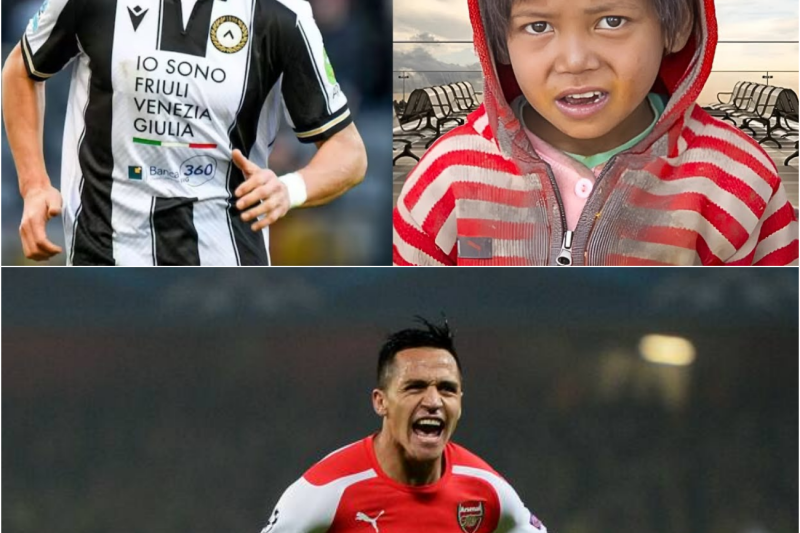 UN NIÑO MENDIGO LE GRITA A ALEXIS SÁNCHEZ ¡TÍO, NO SUBAS A ESE AVIÓN! ¡TIENES QUE VER ESTO!