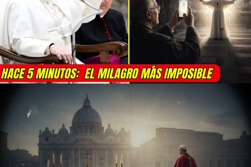 ¡Increíble! La Virgen María se apareció al Papa en la Capilla Sixtina