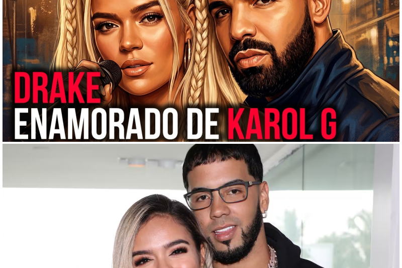 ¡Drake le declara su amor a Karol G! El romance secreto que podría destrozar a Anuel AA y a Feid
