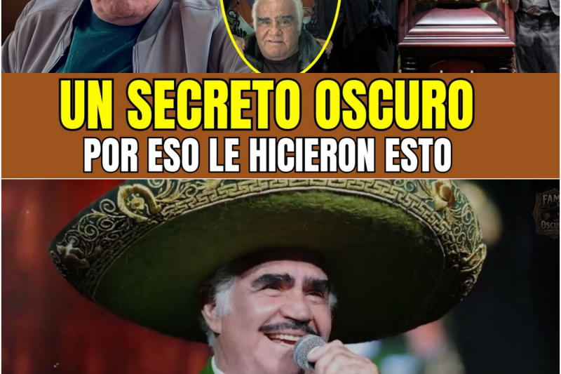 La VERDAD que VICENTE FERNÁNDEZ quiso llevarse a la tumba… y que su familia ocultó por 40 años
