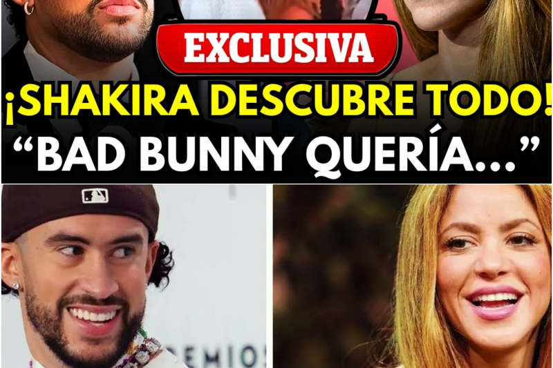 Shakira cancela su aparición en Barcelona tras descubrir una presunta emboscada mediática planeada por Bad Bunny junto a Gerard Piqué