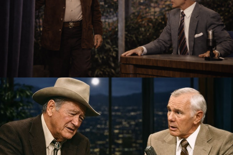 John Wayne Had 6 MONTHS TO LIVE When He Surprise Visited Johnny Carson — The Audience Was in Tears