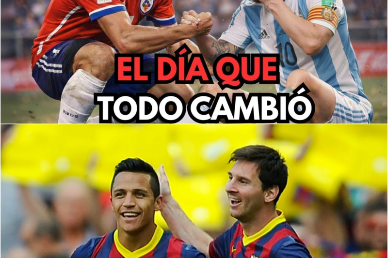 El Día En Que Un Chileno Humilde Llamado ALEXIS SÁNCHEZ Hizo Llorar a MESSI Frente a Todos.