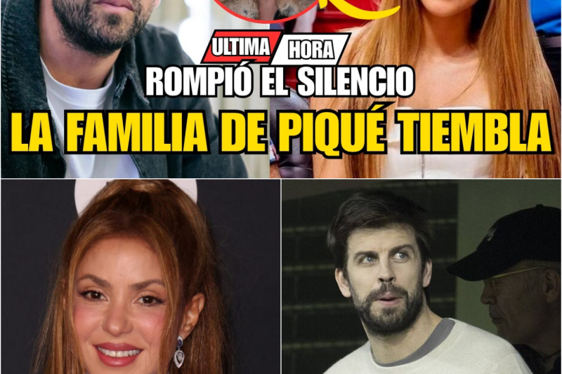 SHAKIRA ROMPE SU SILENCIO SOBRE LA MADRE DE PIQUÉ Y LO QUE DICE CAMBIA TODO