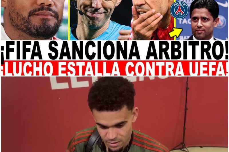 ¡ESCÁNDALO MUNDIAL! Bayern Múnich REVIENTA a la UEFA por el ROBO ante el PSG y Luis Díaz ESTALLA  