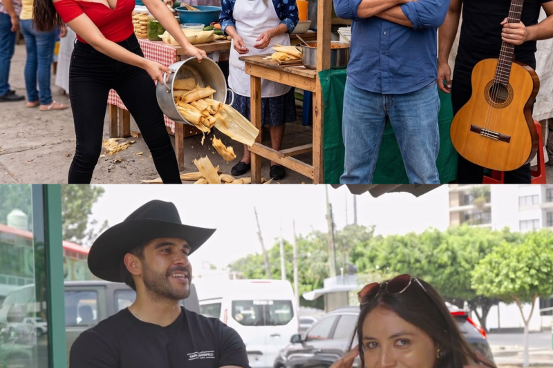 Regresó de USA y encontró a su madre vendiendo tamales, le canta este corrido a la culpable