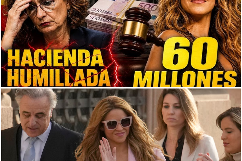 ¡BOMBAZO JUDICIAL! Shakira humilla a Hacienda: La Audiencia Nacional la absuelve y obliga al Estado a devolverle 60 millones de euros tras 8 años de persecución