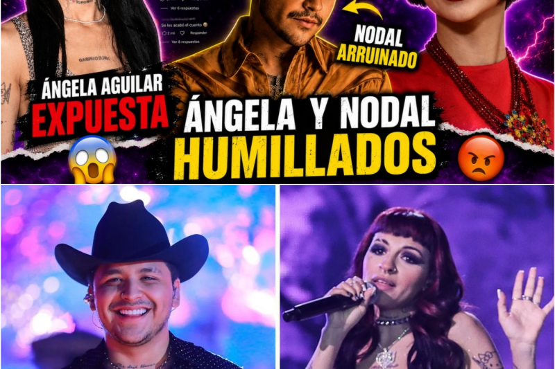 La Mentira Del Éxito: Nodal, Ángela Aguilar Y La Cruda Realidad De Un Público Que Ya No Cree En El Teatro