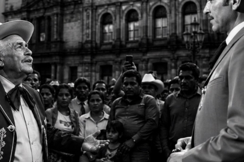Un Anciano Imitaba a Pedro Infante Todos los Días Durante 10 Años — Entonces, Pedro Apareció