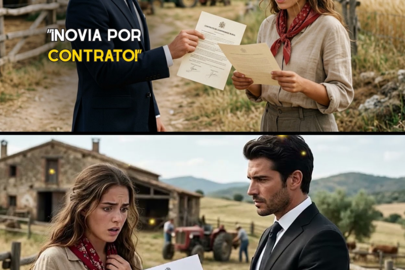 “Sé mi novia por dos meses” — un millonario sorprendió a una campesina con una propuesta inesperada